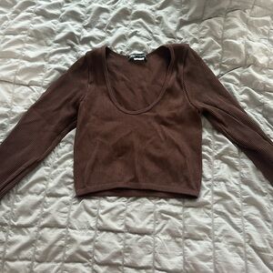 Zara long sleeve tight top